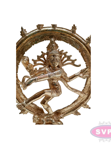Panchaloha Natarajar Statue / 10 Inches