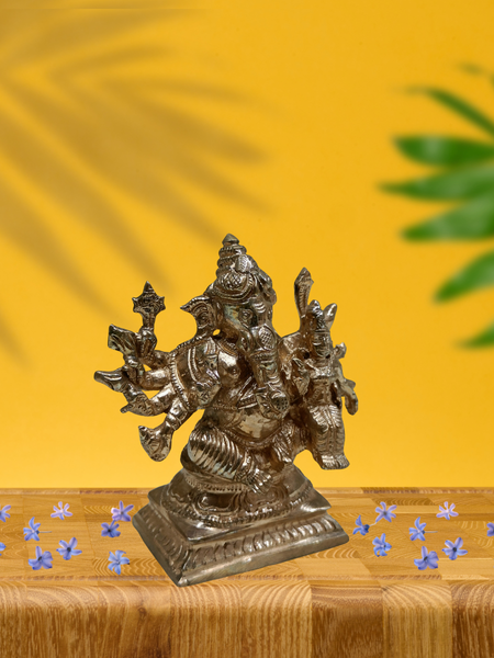 Panchaloha Ucchista Ganesha Statue
