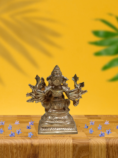 Panchaloha Ucchista Ganesha Statue