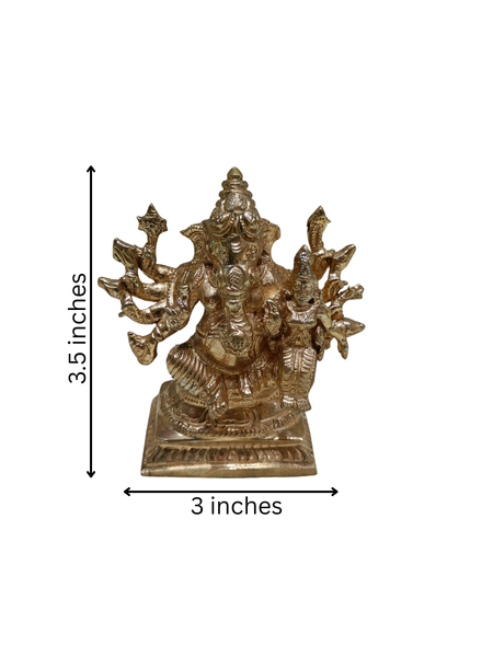 Panchaloha Ucchista Ganesha Statue