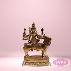 Panchaloham Durga Devi On Lion
