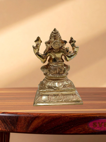 Panchaloham Ganesha Sitting Idol