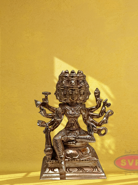 Panchaloham Gayatri Devi Idol / 5 Inches
