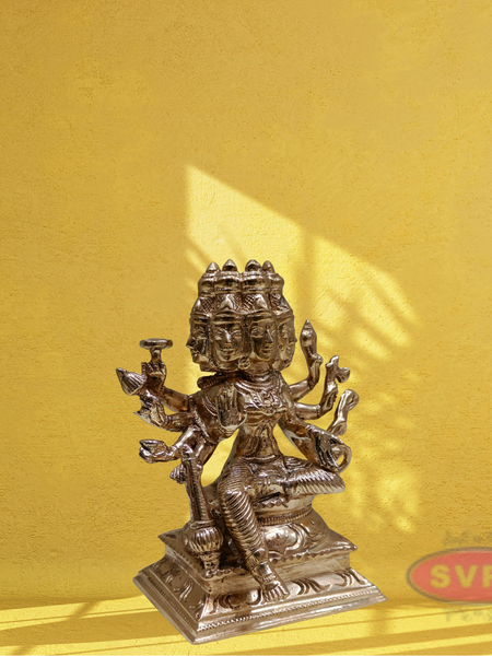 Panchaloham Gayatri Devi Idol / 5 Inches