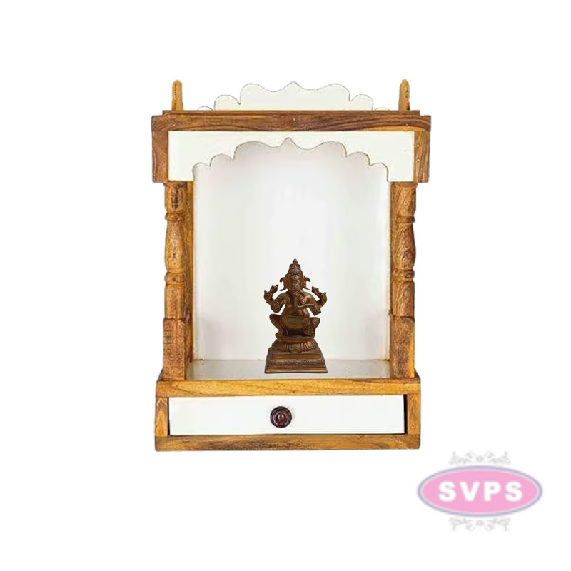 Panchaloham Idampuri Ganesha Idol Home Temple