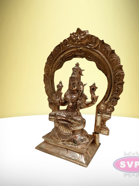 Panchaloham Kanchi Kamatchi Statue / 10 Inches