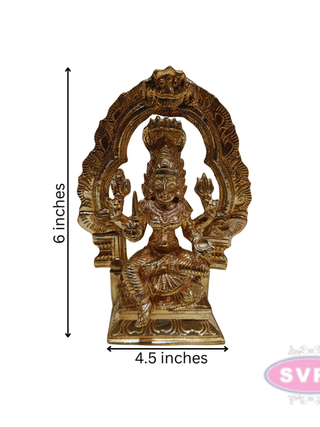 Panchaloham Karu Mariamman With Arch / 6 Inches