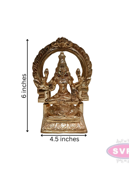 Panchaloham Lakshmi With Arch / 6 Inches
