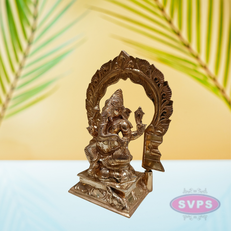 Panchaloham Lord Ganesha With Arch