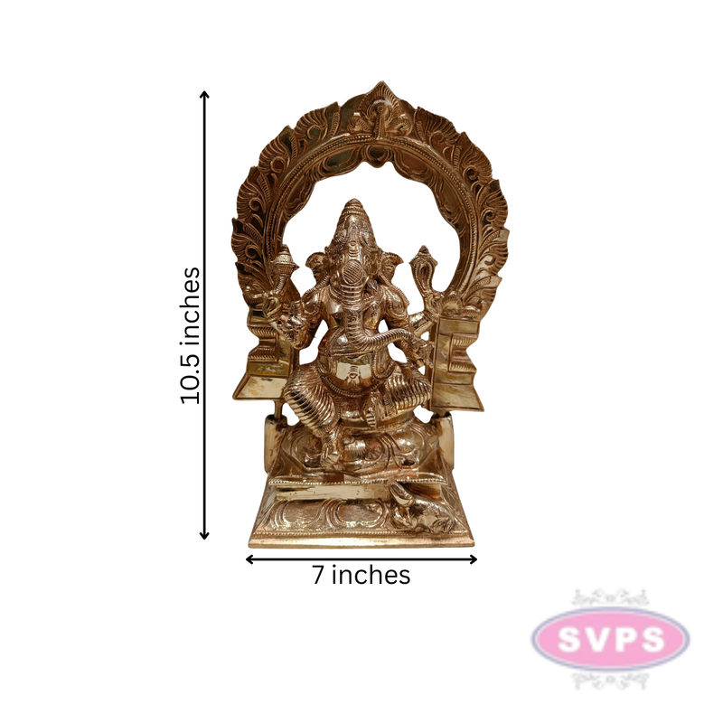 Panchaloham Lord Ganesha With Arch