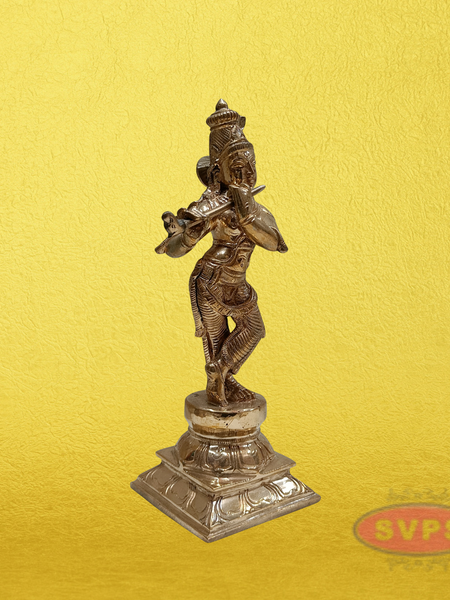 Panchaloham Lord Krishna Playing Flute
