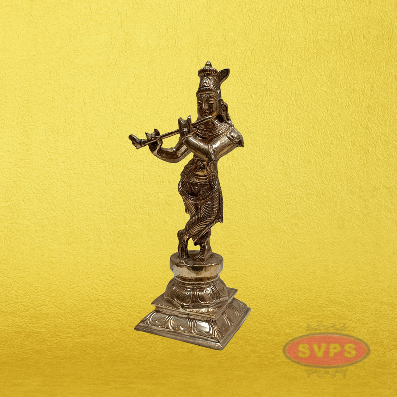Panchaloham Lord Krishna Playing Flute