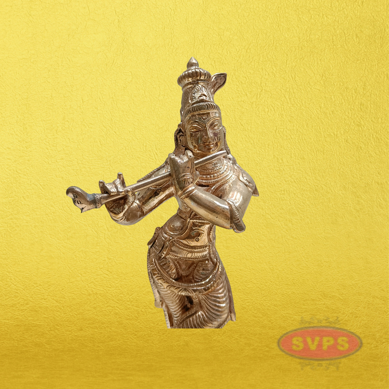 Panchaloham Lord Krishna Playing Flute