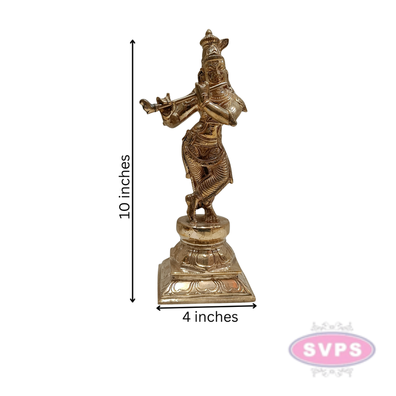 Panchaloham Lord Krishna Playing Flute