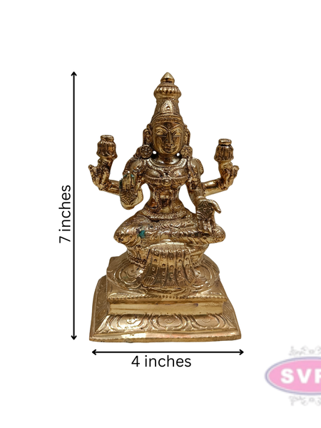 Panchaloham Mahalakshmi Statue / 7 Inches