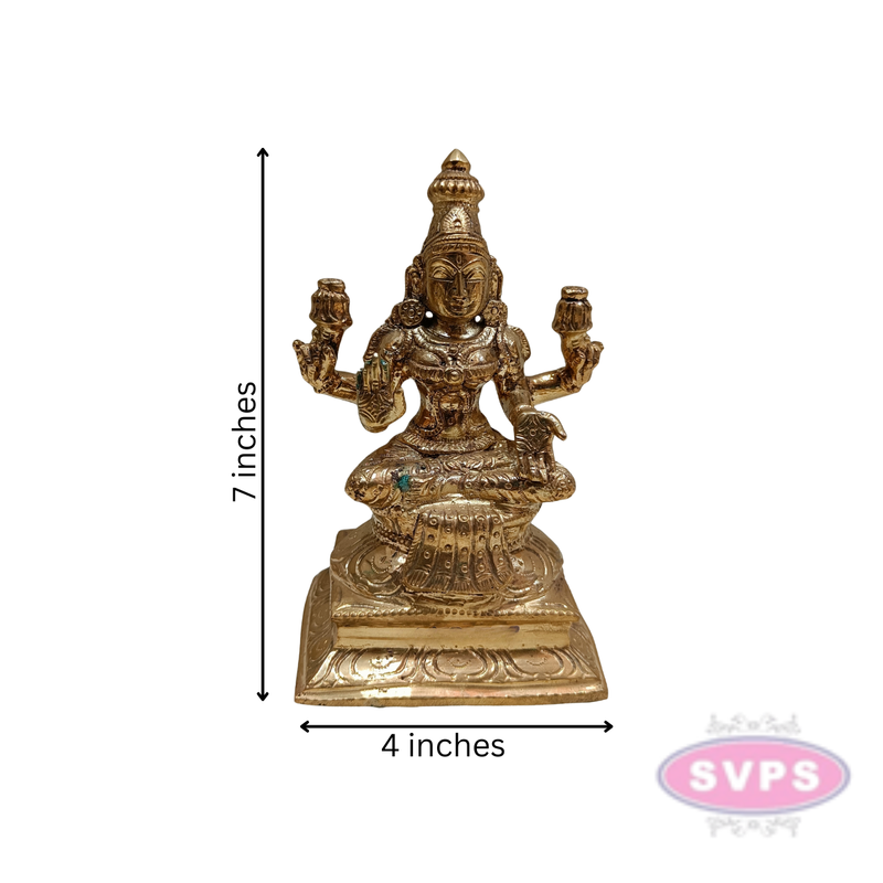 Panchaloham Mahalakshmi Statue / 7 Inches