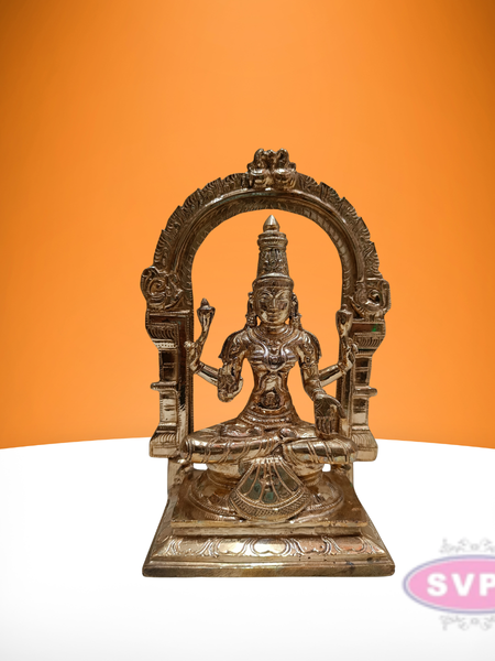 Panchaloham Mahalakshmi with Tiruvachi / 9 Inches