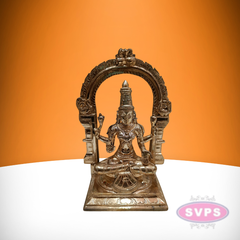 Panchaloham Mahalakshmi with Tiruvachi / 9 Inches