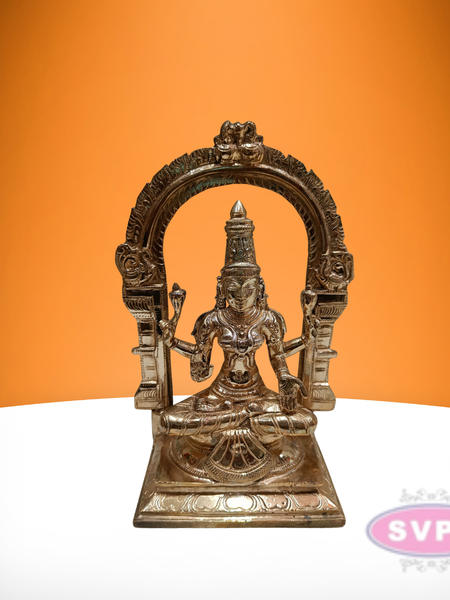 Panchaloham Mahalakshmi with Tiruvachi / 9 Inches