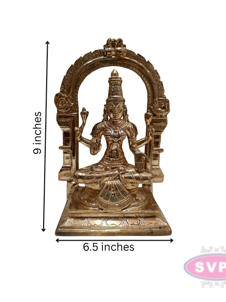 Panchaloham Mahalakshmi with Tiruvachi / 9 Inches