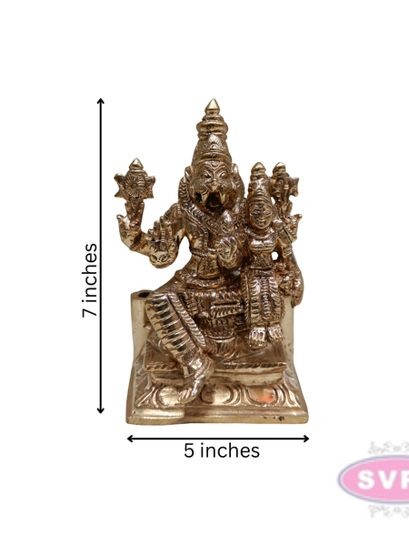 Panchaloham Narasimha Swamy With Lakshmi Idol