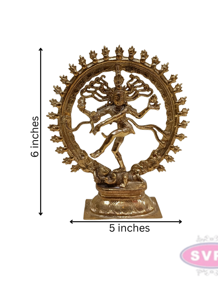 Panchaloham Natarajar Statue / 6 Inches