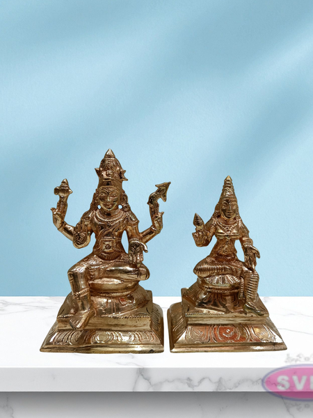 Panchaloham Parvati Parameshwarar Idol Set