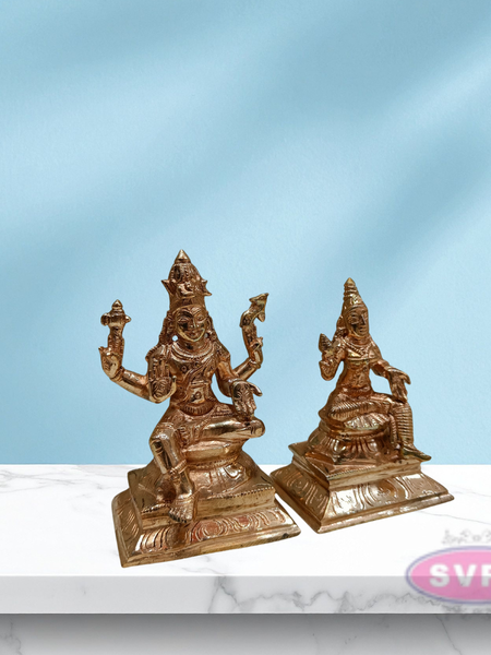 Panchaloham Parvati Parameshwarar Idol Set