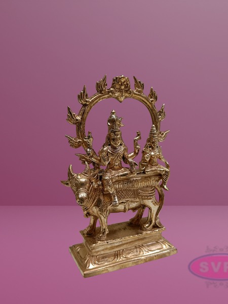 Panchaloham Shiva Parvati With Nandi
