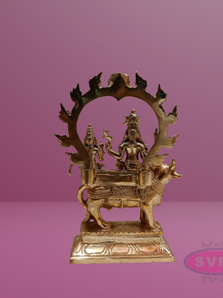 Panchaloham Shiva Parvati With Nandi