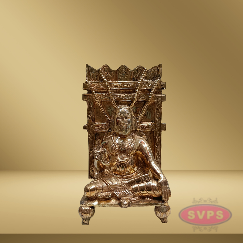 Panchaloham Shri Raghavendra Swami Idol