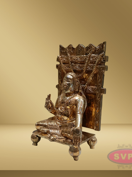 Panchaloham Shri Raghavendra Swami Idol