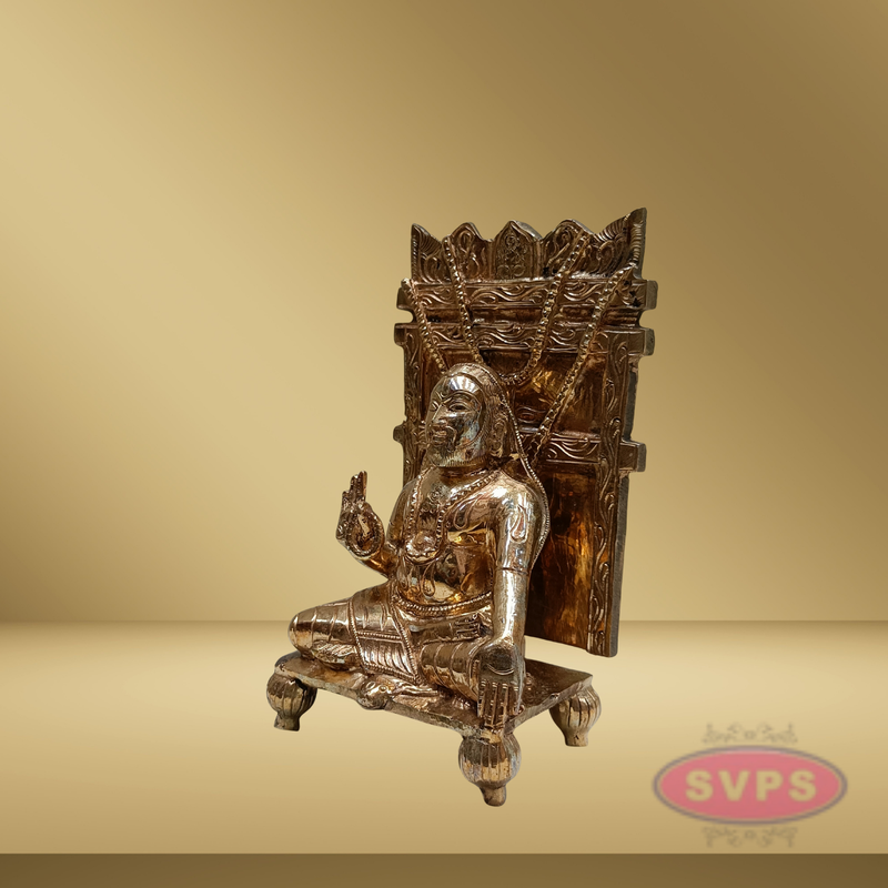 Panchaloham Shri Raghavendra Swami Idol