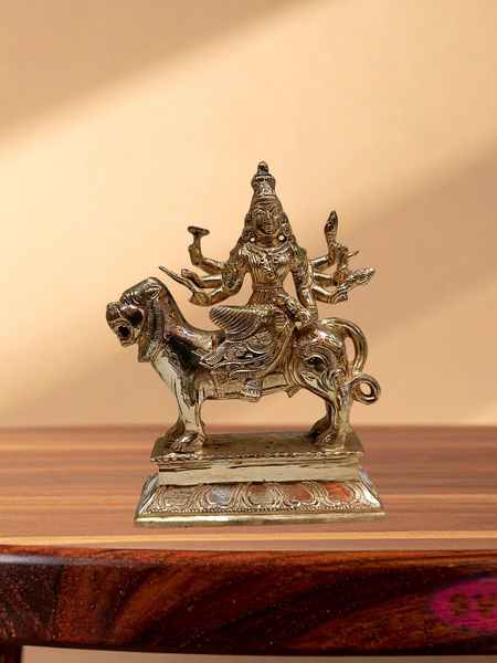 Panchaloham Simma Durgai / 6 Inches