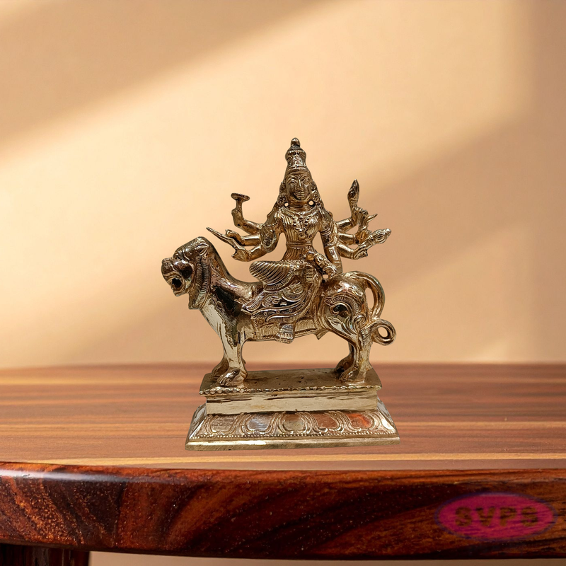 Panchaloham Simma Durgai / 6 Inches