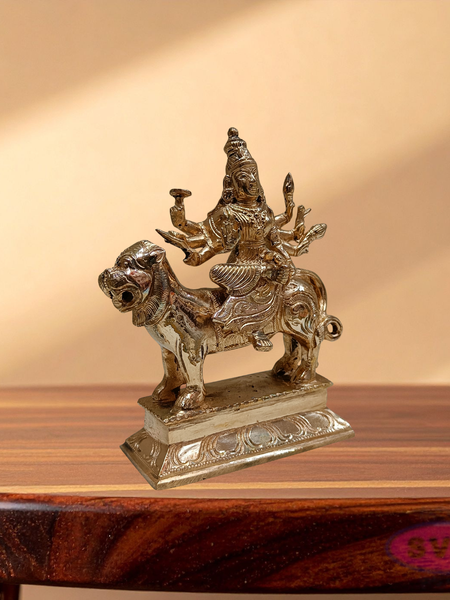 Panchaloham Simma Durgai / 6 Inches