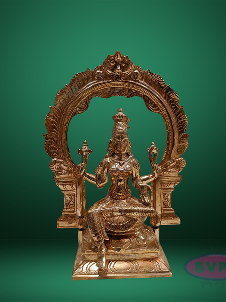 Panchaloham Goddess Bhuvaneshwari With Arch