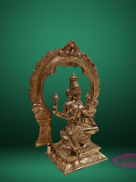 Panchaloham Goddess Bhuvaneshwari With Arch