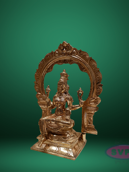 Panchaloham Goddess Bhuvaneshwari With Arch