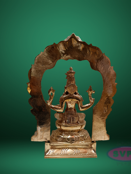 Panchaloham Goddess Bhuvaneshwari With Arch