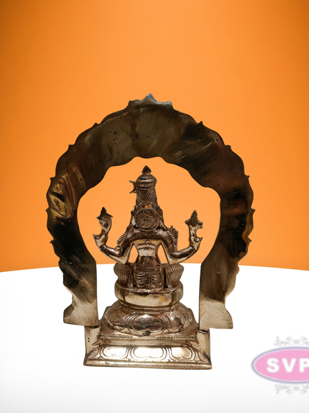 Panchaloham Goddess Bhuvaneshvari Handmade / 10 Inches