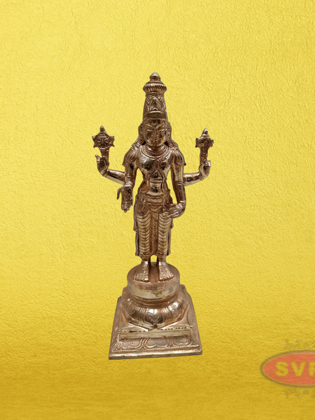 Panchaloham Srinivasa Perumal Sridevi Bhoodevi Set / 12 Inches