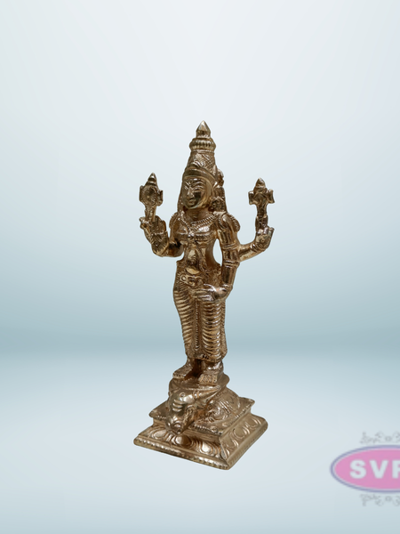 Panchaloham Vishnu Durgai Amman idol-6.5 Inches