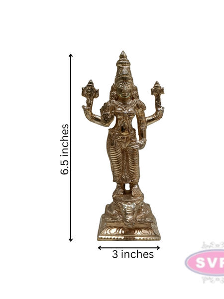 Panchaloham Vishnu Durgai Amman idol-6.5 Inches