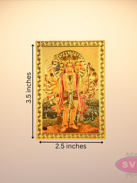 Panchamukhi Hanuman Fridge Magnet
