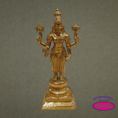 Sri Perumal Panchaloha Idol 12 Inches – Authentic Panchalogham Murti for Pooja