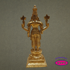 Sri Perumal Panchaloha Idol 12 Inches – Authentic Panchalogham Murti for Pooja