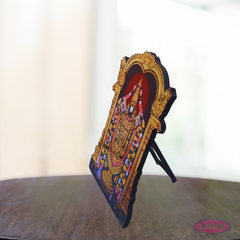 Wooden Sri Balaji Table Stand / Wall Hanging Photo Cutout