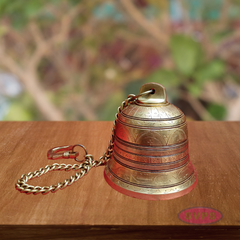 Brass Temple Pooja Bell Hanging Big