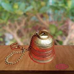 Brass Temple Pooja Bell Hanging Big